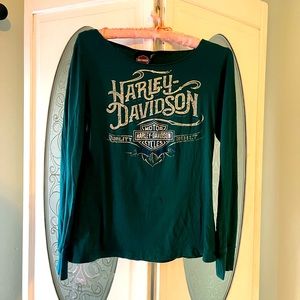 Harley-Davidson long sleeve tee. Sz M